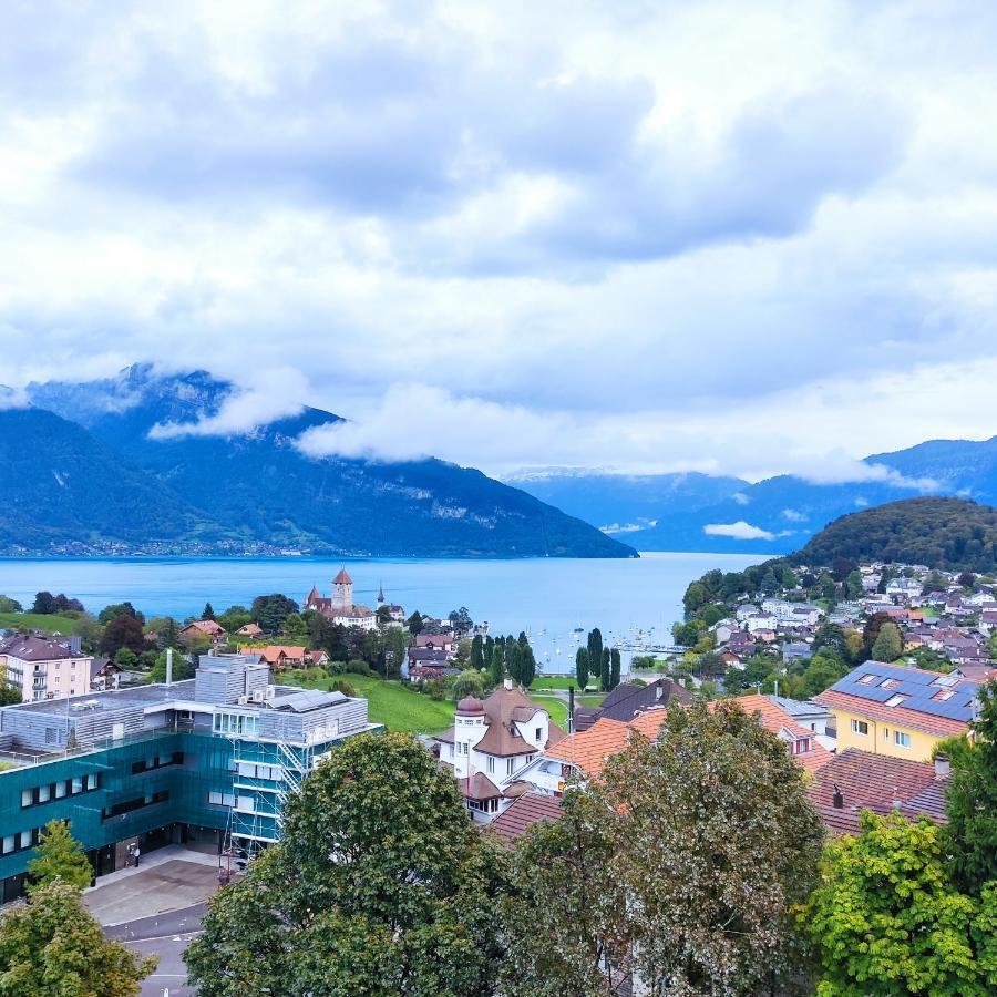Spiez Lakeview By The Station Room A Exterior foto